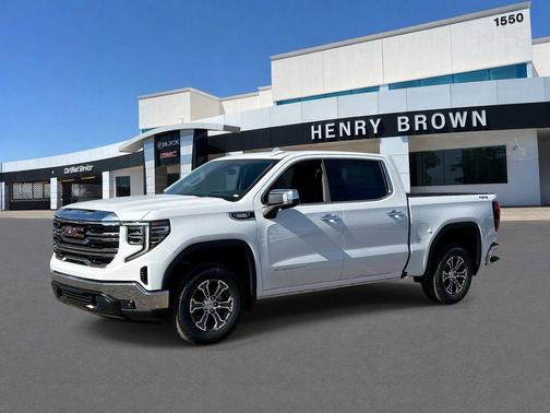 Summit White 2026 GMC Sierra 1500 SLT