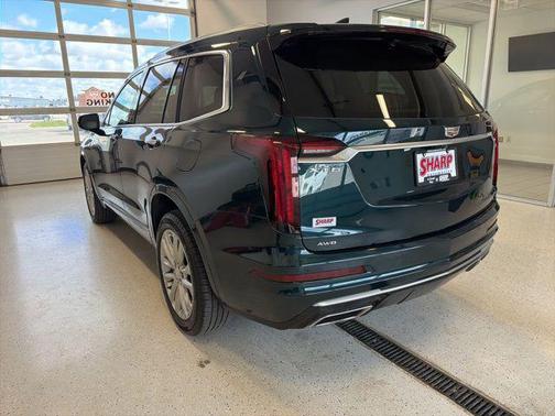 Emerald Lake Metallic 2024 Cadillac XT6 Premium Luxury AWD