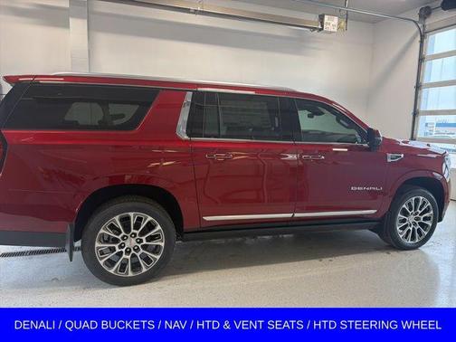 Volcanic Red Tintcoat 2026 GMC Yukon XL Denali