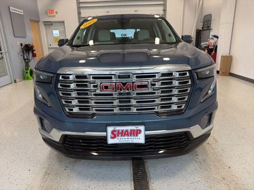 Downpour Metallic 2025 GMC Acadia Denali