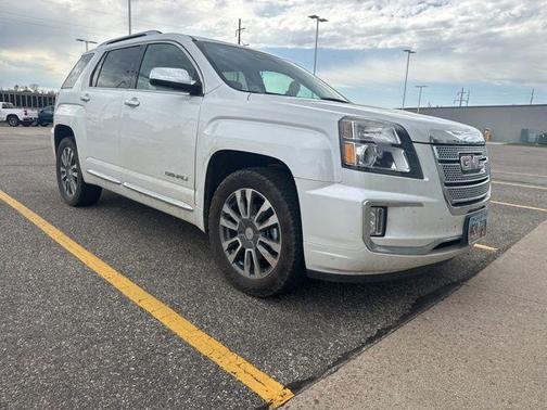 White Frost Tricoat 2017 GMC Terrain Denali