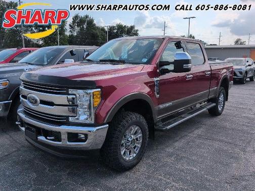 Race Red 2017 Ford F-250 Lariat