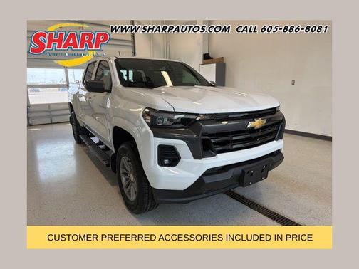 Summit White 2026 Chevrolet Colorado LT