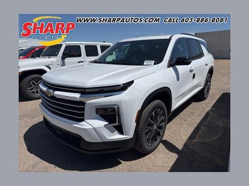White 2026 Chevrolet Traverse LT