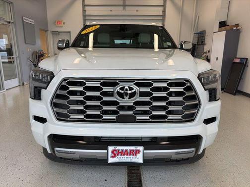 Wind Chill Pearl 2025 Toyota Sequoia Capstone