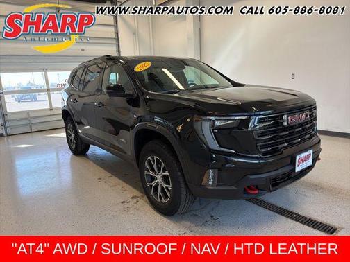 Ebony Twilight Metallic 2025 GMC Acadia AT4 AWD