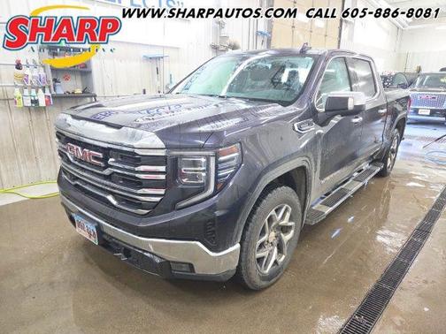 Titanium Rush Metallic 2023 GMC Sierra 1500 SLT
