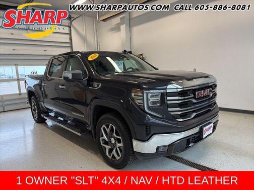 Titanium Rush Metallic 2023 GMC Sierra 1500 SLT