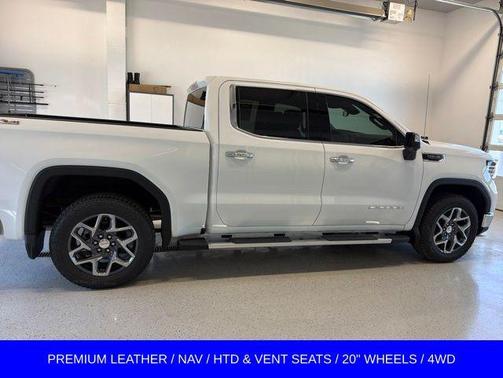 White 2026 GMC Sierra 1500 SLT