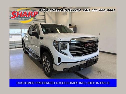 White 2026 GMC Sierra 1500 SLT