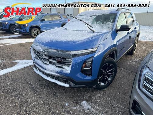 Blue 2026 Chevrolet Equinox AWD RS SUV