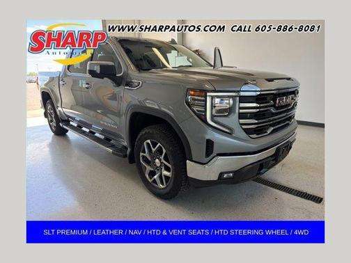 Sterling Metallic 2026 GMC Sierra 1500 SLT