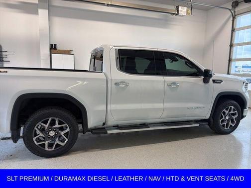Summit White 2026 GMC Sierra 1500 SLT