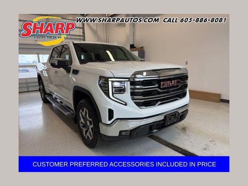 Summit White 2026 GMC Sierra 1500 SLT