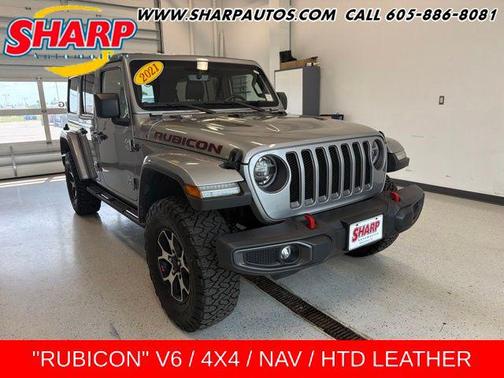 Billet Silver Metallic Clearcoat 2021 Jeep Wrangler Unlimited Rubicon