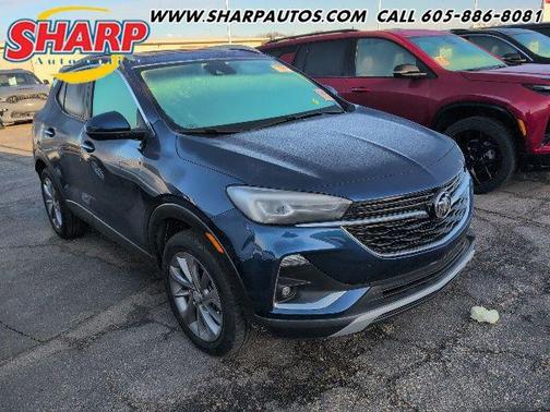 Sapphire Metallic 2023 Buick Encore GX Essence