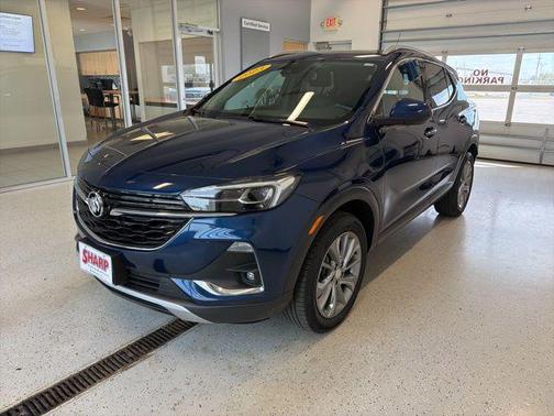 Sapphire Metallic 2023 Buick Encore GX Essence
