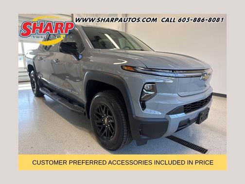 Slate Gray Metallic 2026 Chevrolet Silverado EV LT - Extended Range 4WD