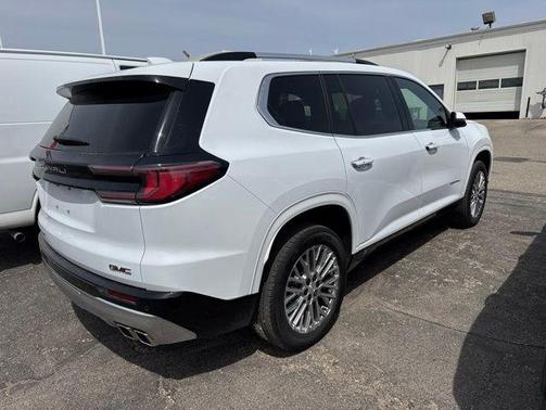 White 2025 GMC Acadia Denali