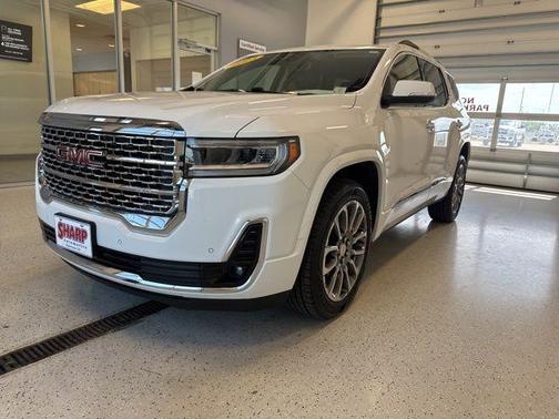 Summit White 2023 GMC Acadia Denali