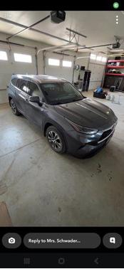 Magnetic Gray Metallic 2021 Toyota Highlander XLE