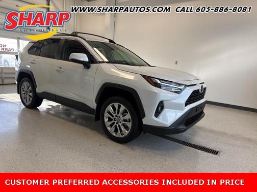 White 2025 Toyota RAV4 XLE Premium SUV