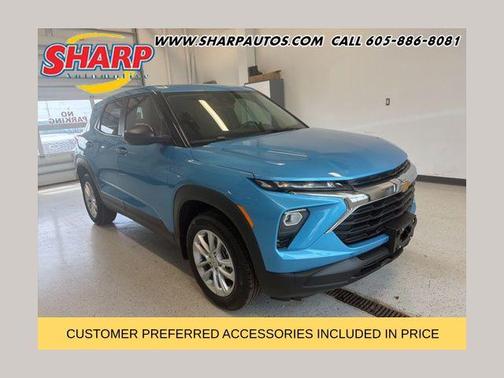 Marina Blue Metallic 2026 Chevrolet Trailblazer LS