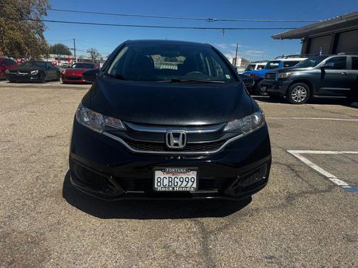 Crystal Black Pearl 2018 Honda Fit LX