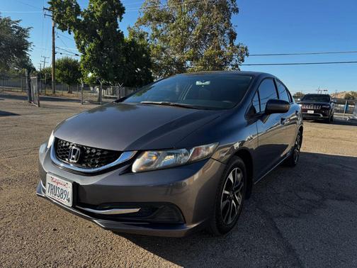 Gray 2015 Honda Civic EX
