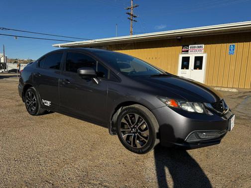 Gray 2015 Honda Civic EX