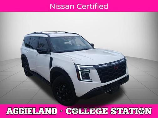 Aspen White 2025 Nissan Armada PRO4X