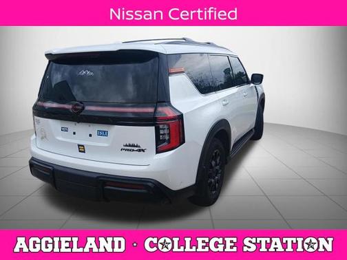 Aspen White 2025 Nissan Armada PRO4X