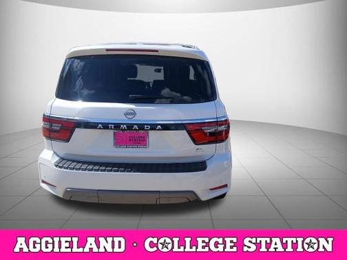 Aspen White 2024 Nissan Armada SL