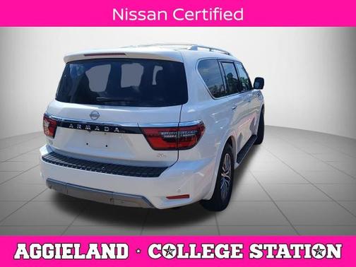 Aspen White 2024 Nissan Armada SL