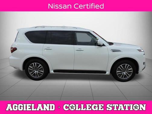 Aspen White 2024 Nissan Armada SL