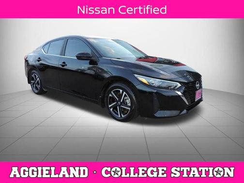 Black 2024 Nissan Sentra SV