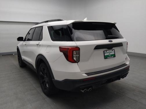 Star White Metallic Tri-Coat 2020 Ford Explorer ST