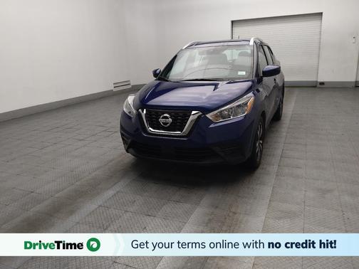 Blue 2020 Nissan Kicks SV