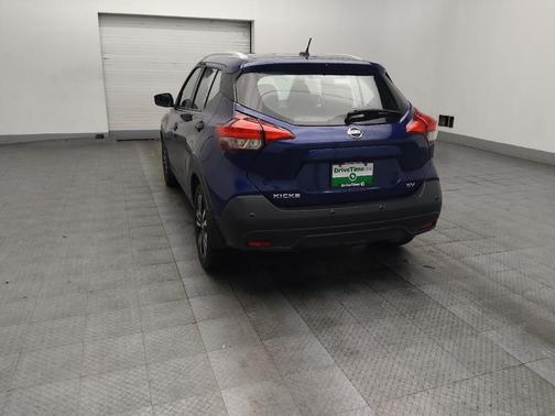 Blue 2020 Nissan Kicks SV