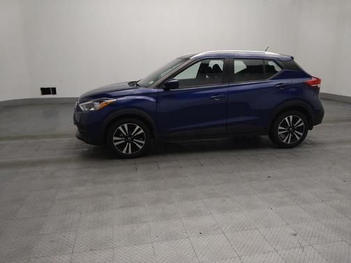 Blue 2020 Nissan Kicks SV
