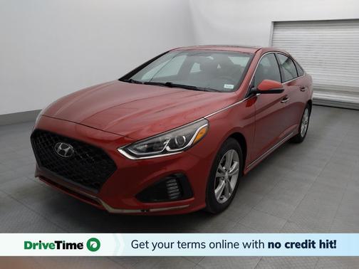 Scarlet Red 2019 Hyundai SONATA Sport