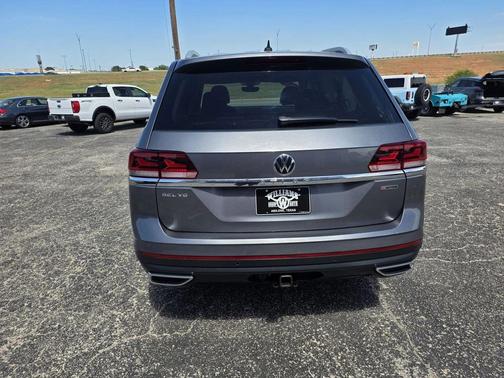 Platinum Gray Metallic 2021 Volkswagen Atlas SEL PREMIUM
