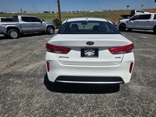 Snow White Pearl 2017 Kia Optima Hybrid Base