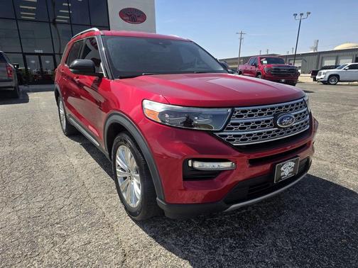 Rapid Red Metallic Tinted Clearcoat 2020 Ford Explorer Limited