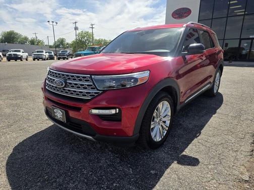 Rapid Red Metallic Tinted Clearcoat 2020 Ford Explorer Limited