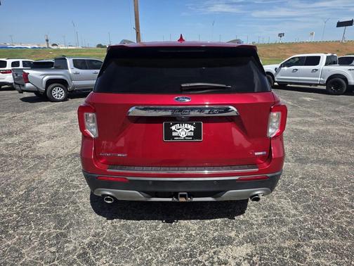 Rapid Red Metallic Tinted Clearcoat 2020 Ford Explorer Limited