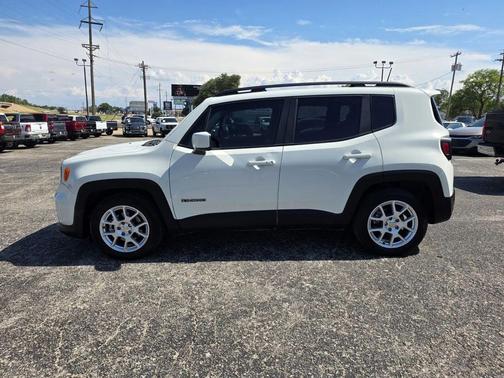 White Clear Coat 2021 Jeep Renegade Latitude
