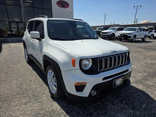 White Clear Coat 2021 Jeep Renegade Latitude