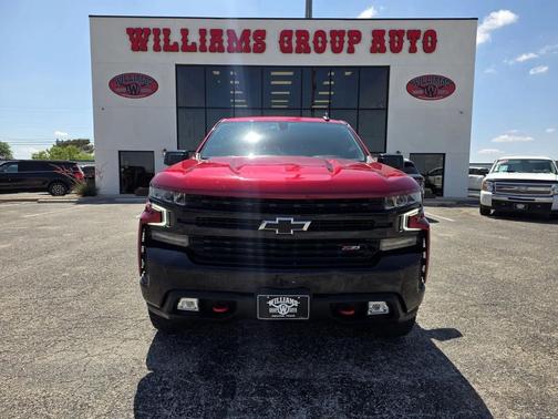Maroon 2021 Chevrolet Silverado 1500 LT Trail Boss