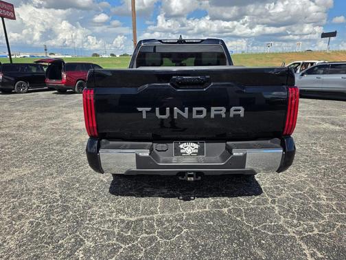 Midnight Black Metallic 2025 Toyota Tundra SR